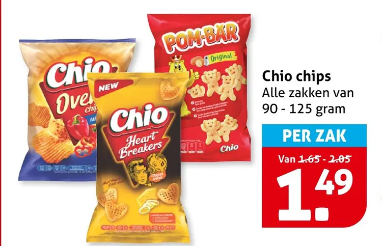 Aanbieding: Chio chips