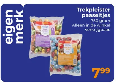 Aanbieding: Trekpleister paaseitjes