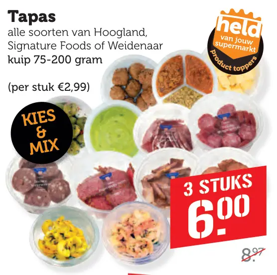 Aanbieding: Tapas