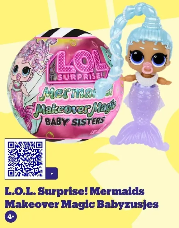 Promotie: Mermaids Makeover Magic Babyzusjes