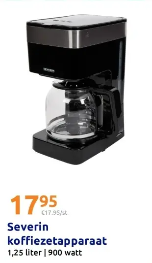 Promotie: Koffiezetapparaat