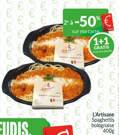 Offre: Spaghettis Bolognaise