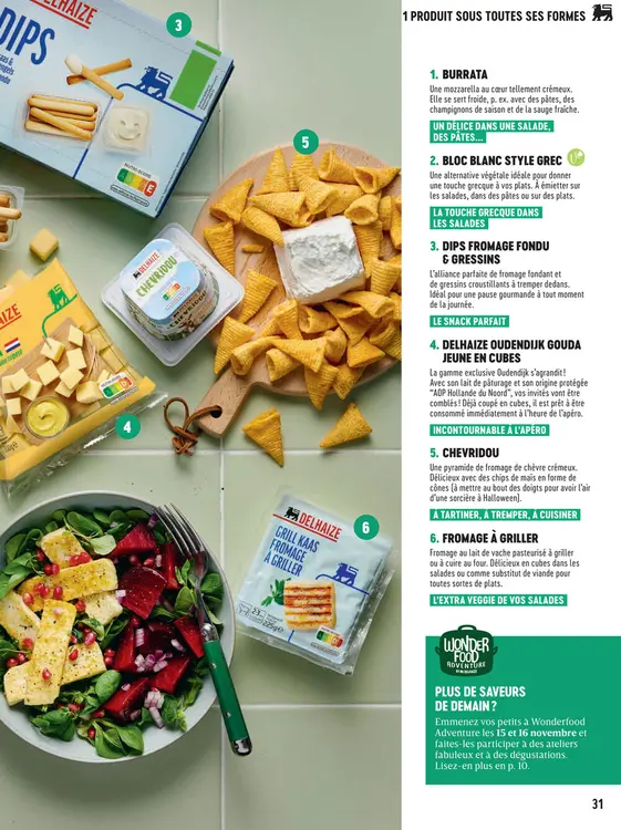 Offre: Dips fromage fondu & gressins