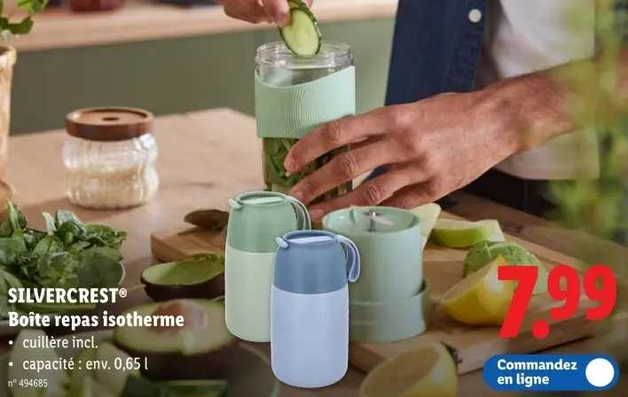 Offre: Boîte repas isotherme