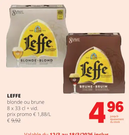 Offre: Leffe