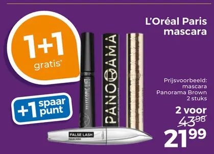 Aanbieding: mascara