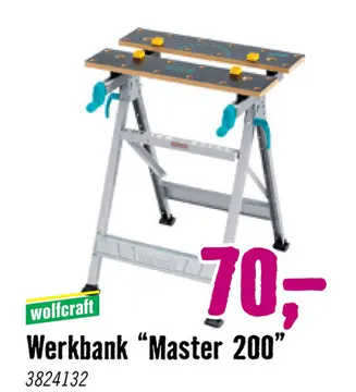 Aanbieding: Werkbank “Master 200”