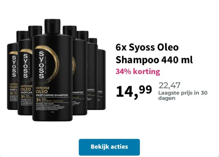 Promotie: Syoss Oleo Shampoo