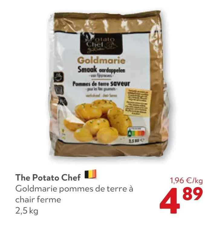 Offre: The potato chef Goldmarie pommes de terre à chair ferme
