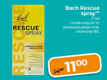 Aanbieding: Bach Rescue spray