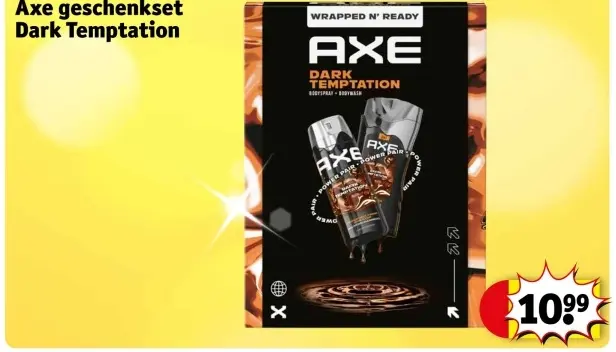 Aanbieding: Axe geschenkset Dark Temptation