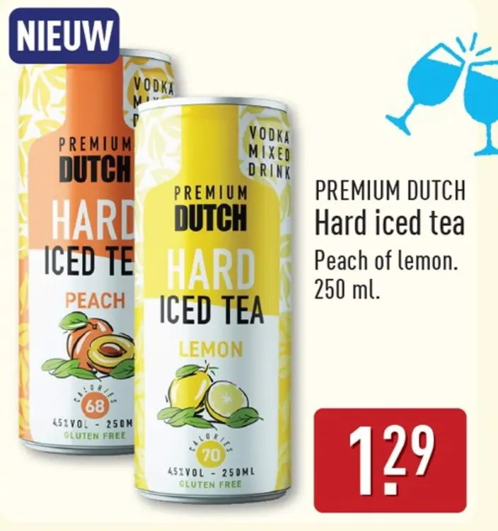 Aanbieding: Hard iced tea