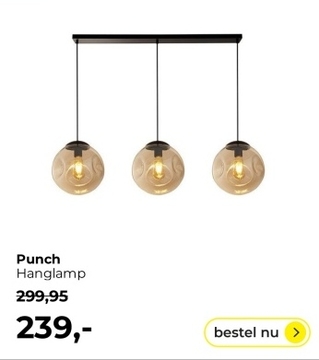 Aanbieding: Punch Hanglamp