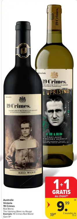 Offre: Australie Victoria 19 Crimes