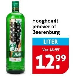 Aanbieding: Hooghoudt jenever of Beerenburg