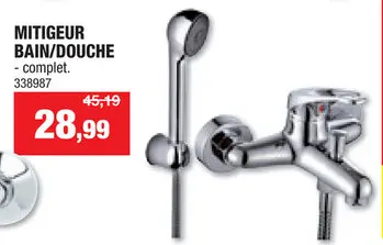 Offre: Mitigeur bain/douche