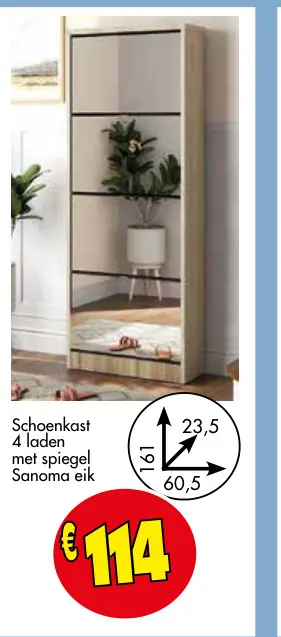 Promotie: Schoenkast
