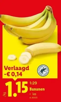 Promotie: Bananen