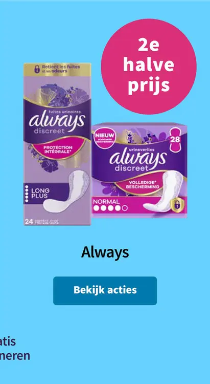 Aanbieding: Always Discreet