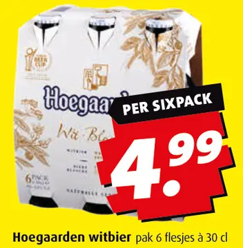 Aanbieding: Hoegaarden witbier