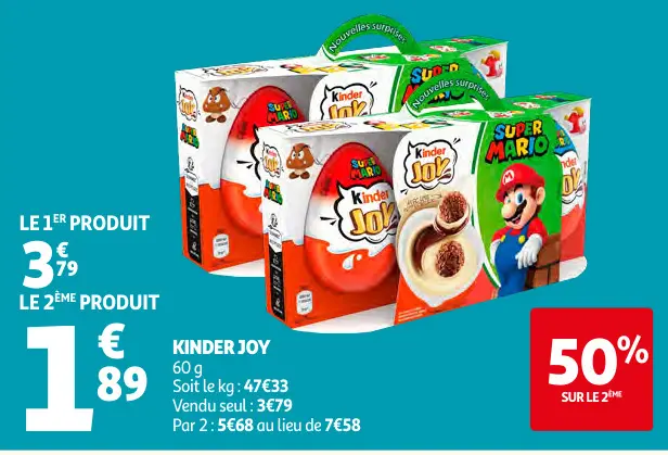 Promotie: Kinder joy