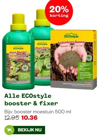 Aanbieding: ECOstyle booster & fixer
