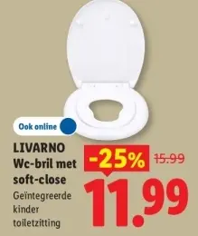 Aanbieding: Wc-bril met soft-close