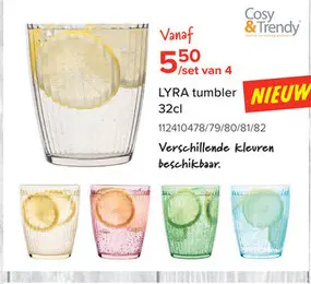 Promotie: LYRA tumbler