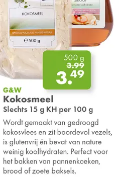 Aanbieding: Kokosmeel