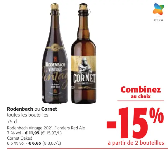 Offre: Rodenbach Vintage 2021 Flanders Red Ale ou Co