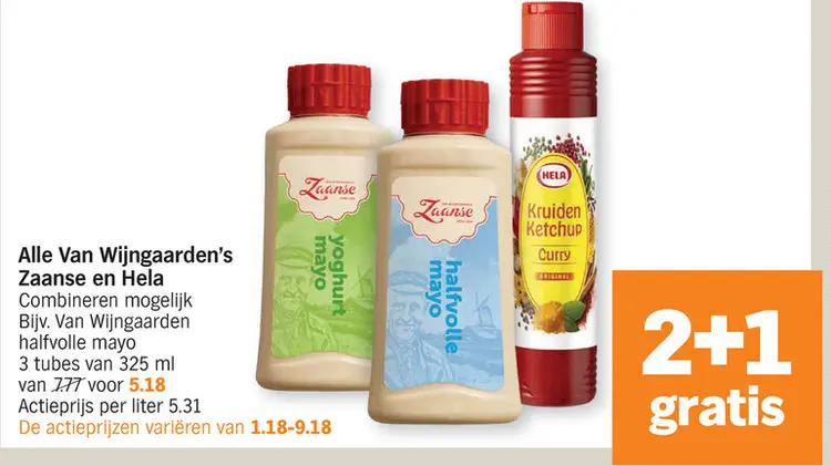 Aanbieding: Van Wijngaarden's Zaanse en Hela