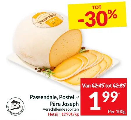 Promotie: Passendale, Postel of Père Joseph