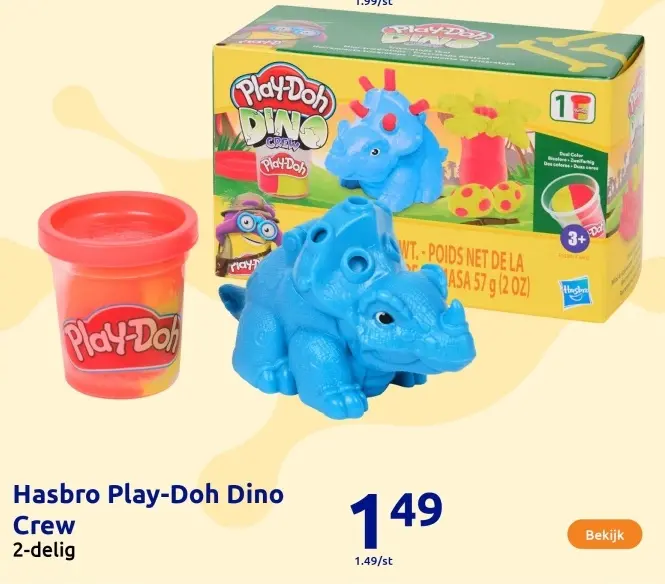 Aanbieding: Hasbro Play-Doh Dino Crew