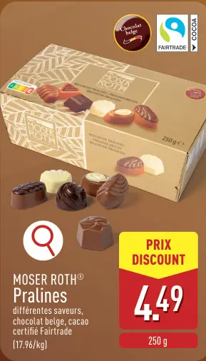 Offre: Moser Roth® Pralines