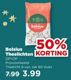 Aanbieding: Theelichten