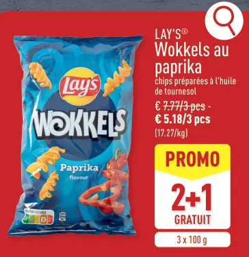 Offre: Wokkels au paprika