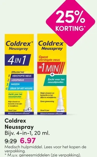 Aanbieding: Coldrex Neusspray