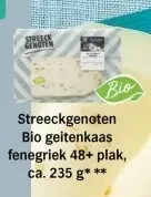 Aanbieding: Streeckgenoten Bio geitenkaas fenegriek 48+ 