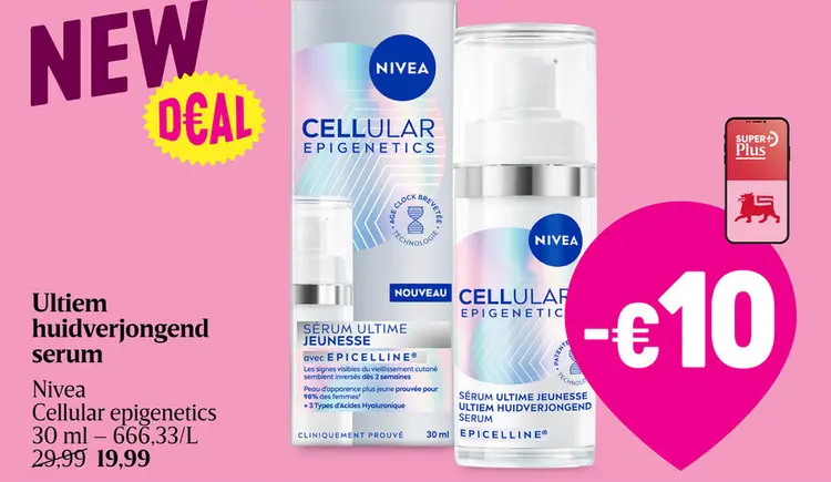 Promotie: Ultiem huidverjongend serum