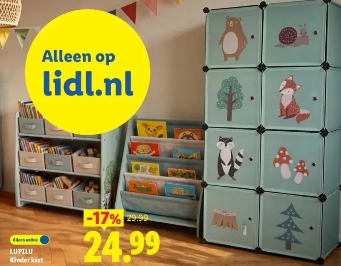 Aanbieding: LUPILU Kinder kast