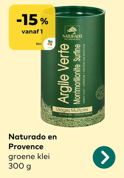 Aanbieding: Naturado en Provence groene klei