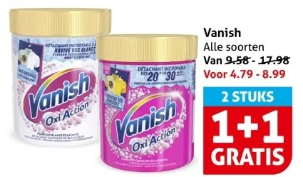 Aanbieding: Vanish Oxi Action