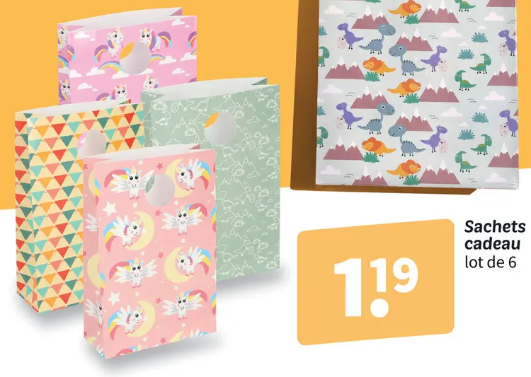 Offre: Sachets cadeau
