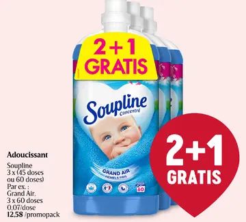 Offre: Soupline Grand Air