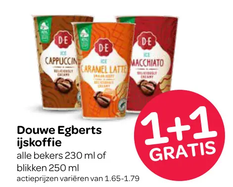 Aanbieding: ijskoffie