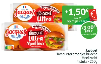 Promotie: Hamburgerbroodjes brioche