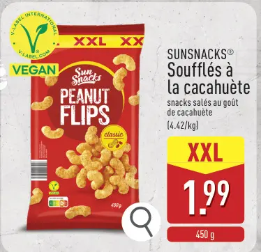 Offre: Soufflés à la cacahuète