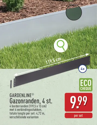 Promotie: Gazonranden