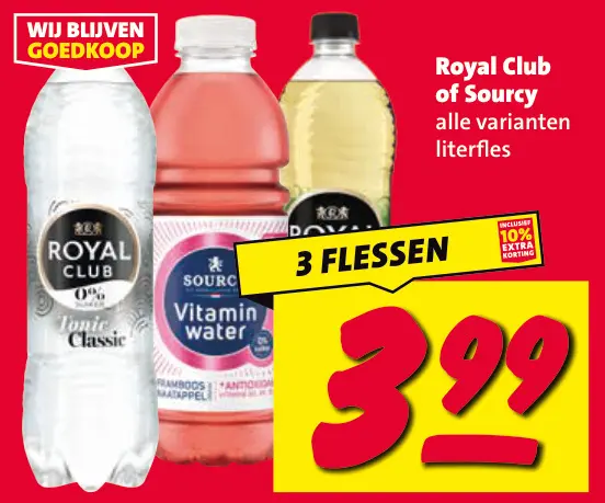 Aanbieding: Alle varianten literfles