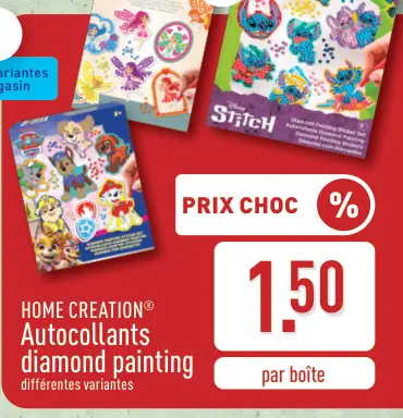 Offre: Autocollants diamond painting